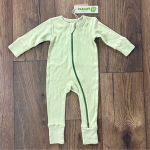 Parade Organics 2-way Zip Footies, 3-6 mo
